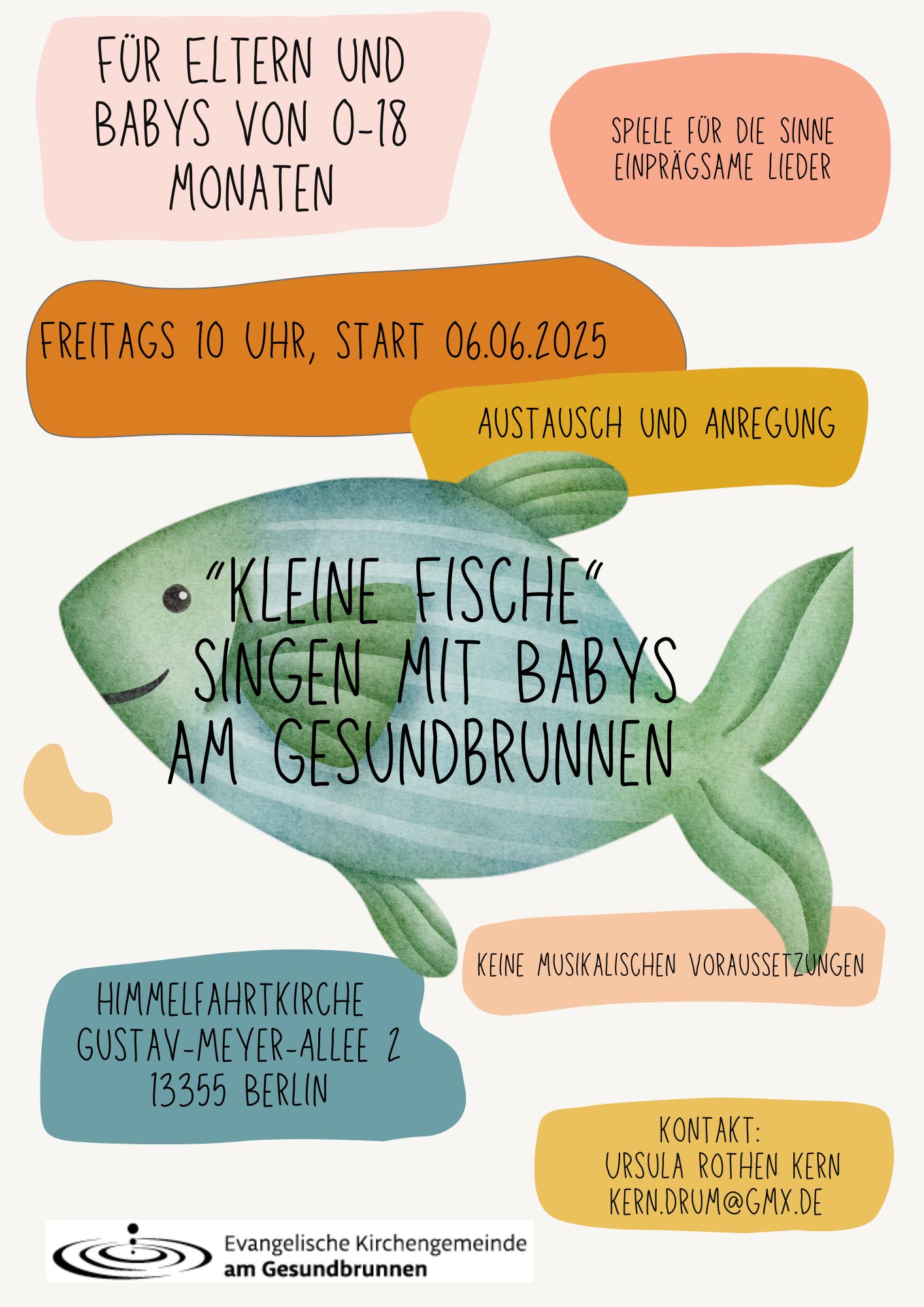 Flyer zum Babysingen