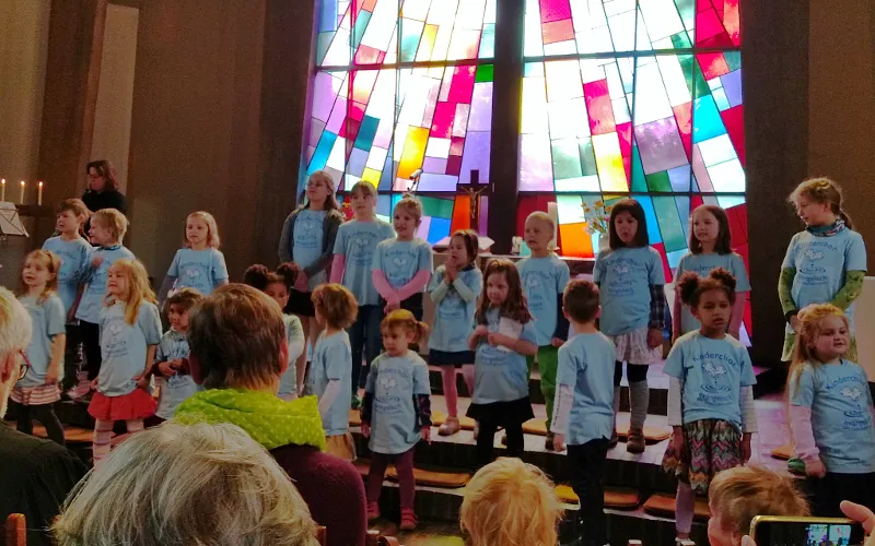 Bild vom Kinderchor Auftritt